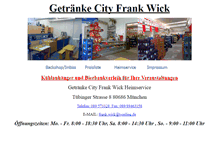 Tablet Screenshot of getraenke-wick.de